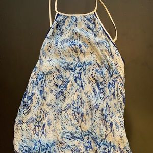 Parker snakeskin tank top